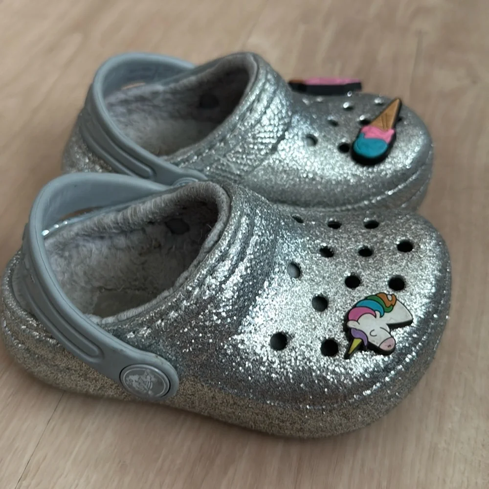 CROCS clogs easy silver